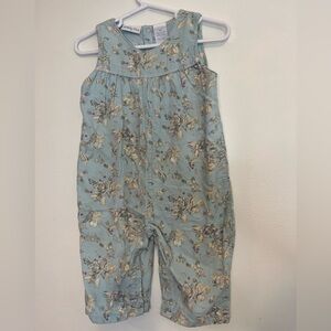 Vintage Lullaby Club Floral Romper